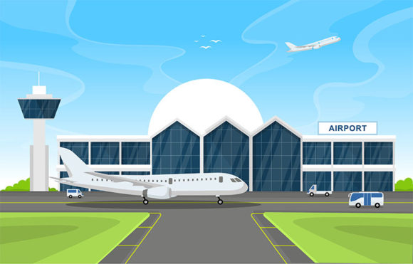 Download Aircraft Plane in Runway Airport - Runway Collection