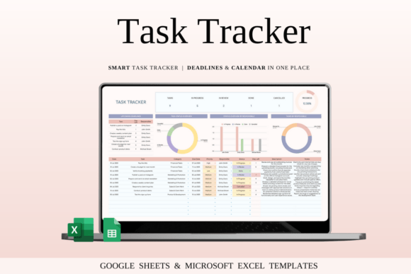 Download Task Tracker Template Spreadsheet Excel - Spread Collection