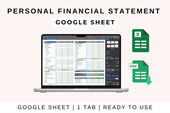 Download Personal Financial Statement Template - Financial Collection