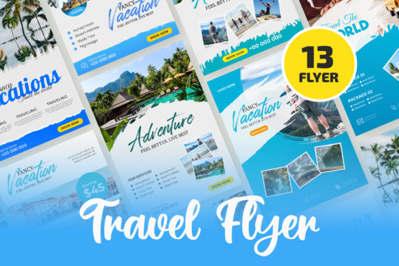 Download Travel Flyer Bundle - Premium Resources