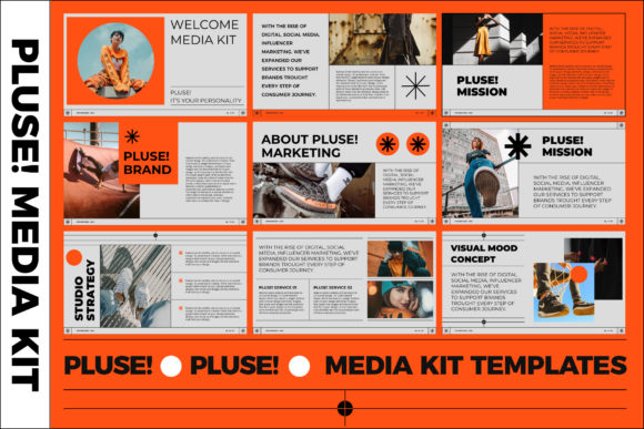 Download PLUSE! Media Kit PowerPoint Templates - Media Collection