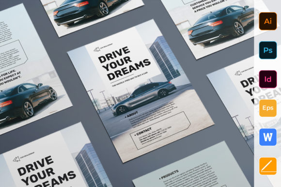 Download Car Dealership Flyer Template - Premium Resources