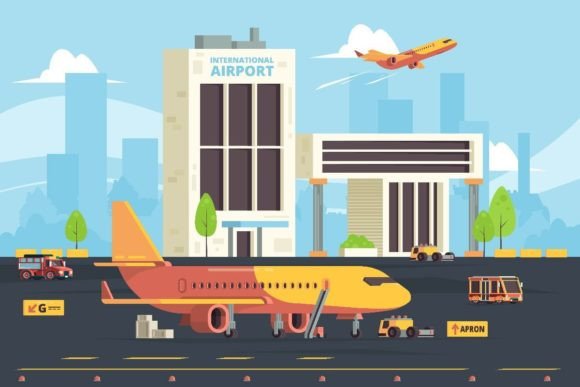 Download Cargo Plane on Runway Warehouse Aircraft - Runway Collection