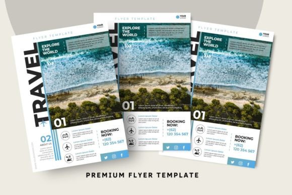 Download Creative Travel Flyer Template - Premium Resources