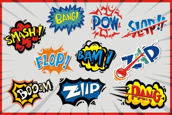 Download Comic Book Words and Sound Effects - Book Collection