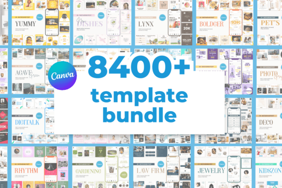 Download 8400+ Social Media Canva Template Bundle - Media Collection