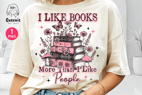 Download I Like Books More Than I Like People Png - Book Collection