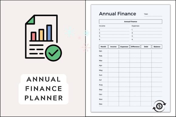 Download Printable Annual Financial Planner - Financial Collection